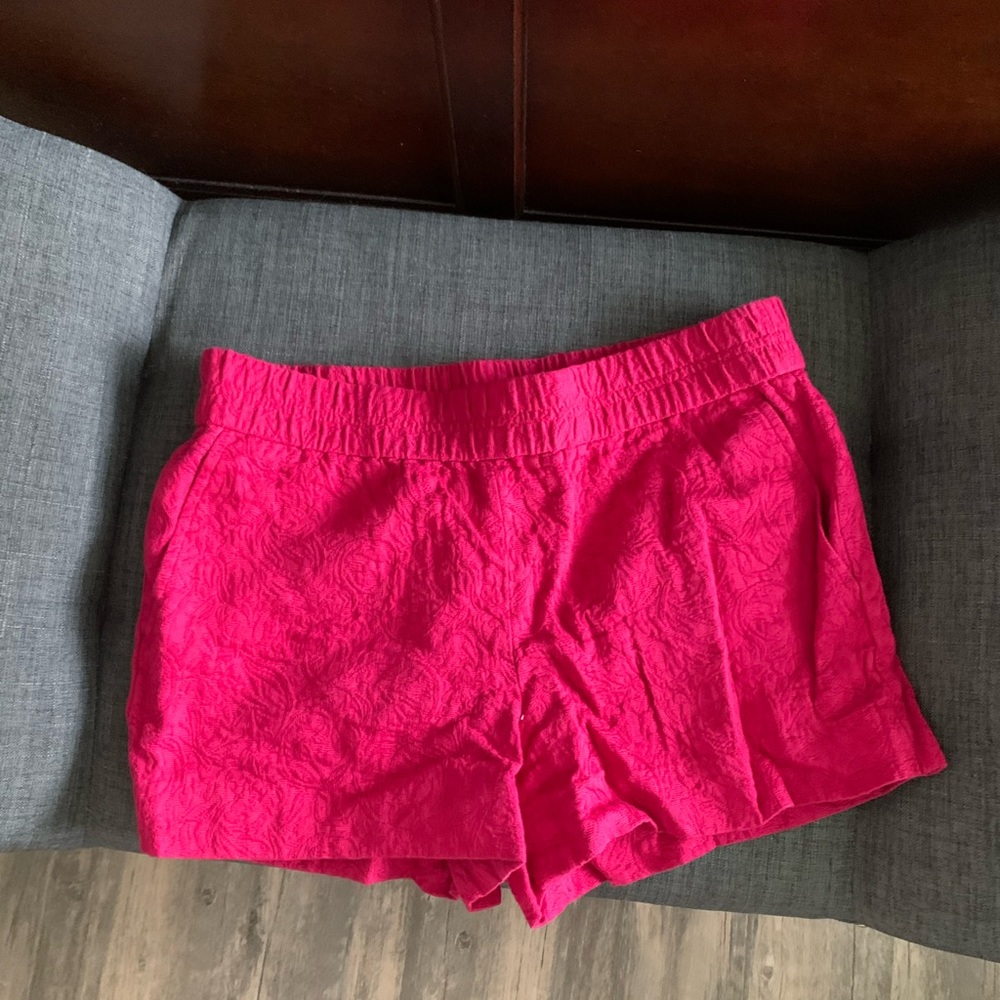 Pink j crew size small shorts